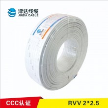 津達(dá)護(hù)套線(xiàn)RVV2芯3芯4芯電源線(xiàn)